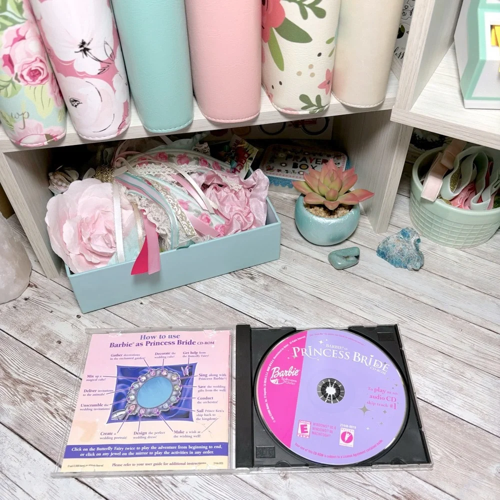 Barbie As Princess Bride PC CD ROM Mattel 2000 Computer Game Windows 95 98 Mac - Picture 5 of 6